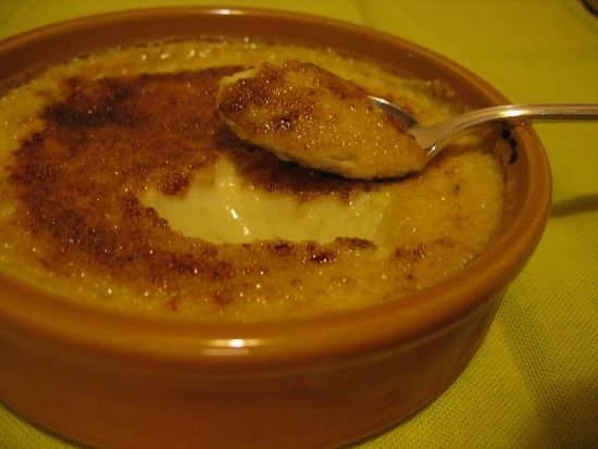 Creme brulee noix coco Creme brulee noix coco