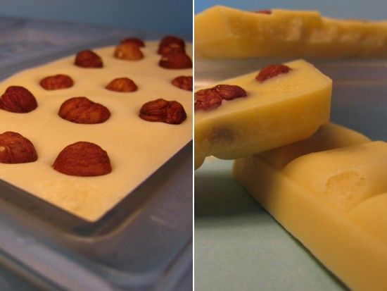 Chocolat blanc noisette Chocolat blanc noisette