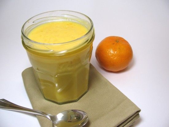 Mandarin curd