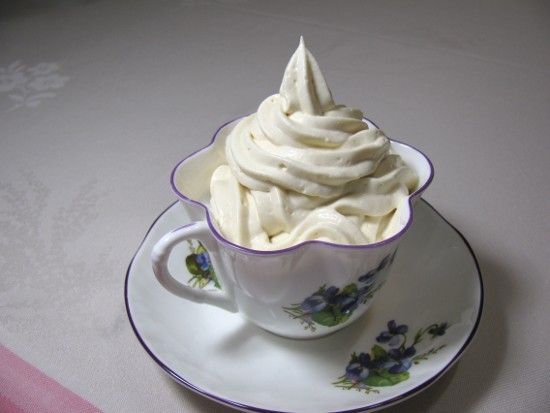 Chantilly beurre cacao vanille 1 Chantilly beurre cacao vanille