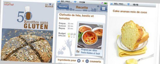 Recette sans gluten