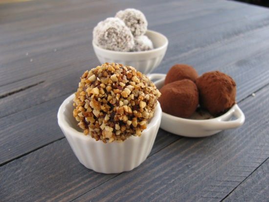 truffe fleur oranger sans beurre Truffe fleur oranger sans beurre